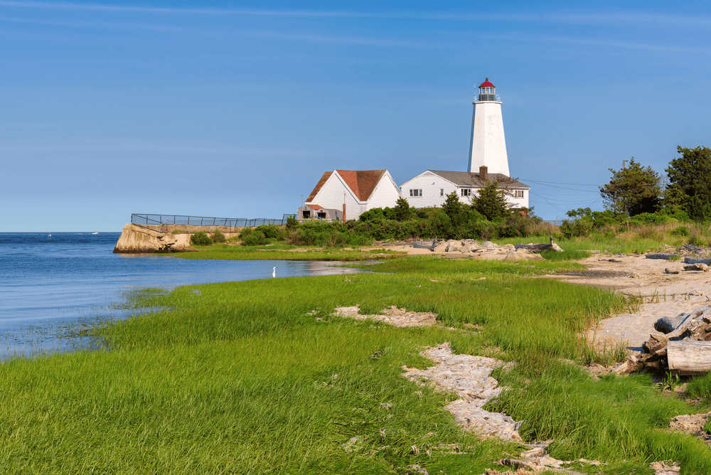 Photo of Lynde Point Lighthouse, Home to Enthralling Connecticut History.
