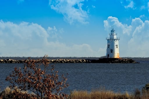 Old Saybrook Lighthouse in Connecticut.
